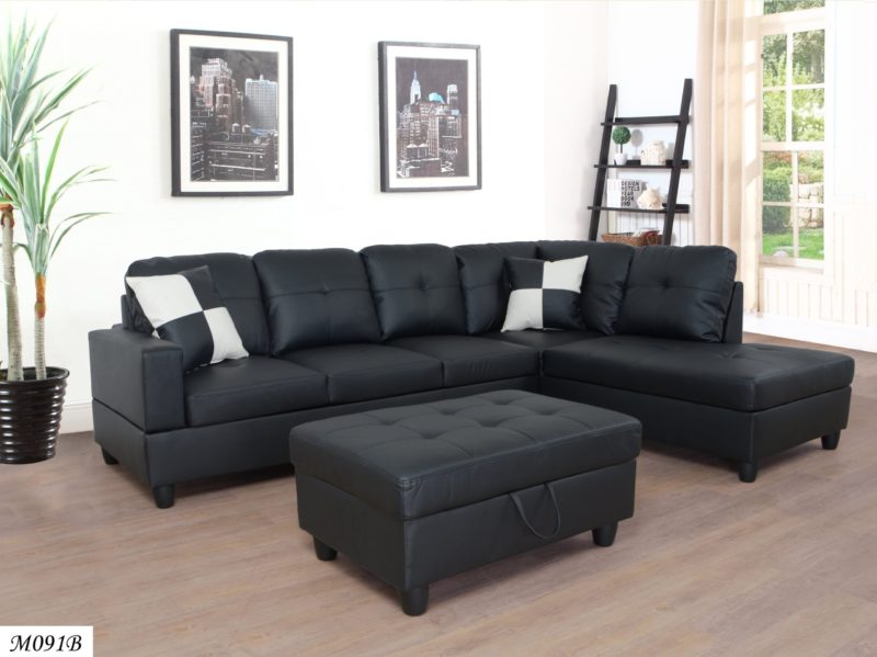 Mobinga Storage Ottoman Sectional Sofa - Image 3