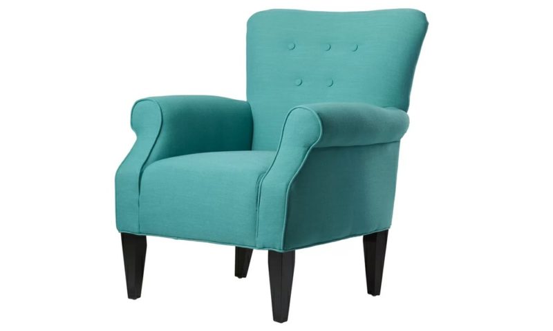 Button Tufted Armchair - Image 3