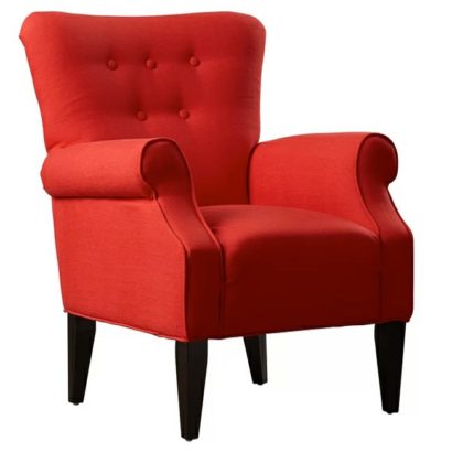 Button Tufted Armchair - Image 4