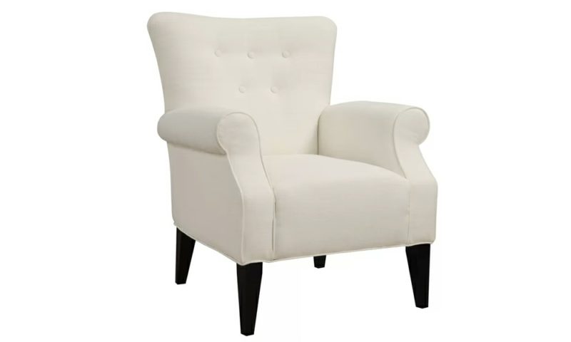 Button Tufted Armchair - Image 5