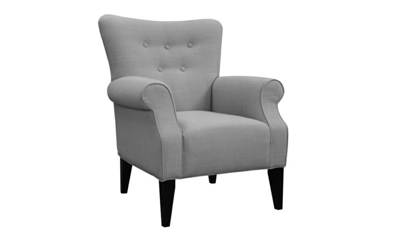 Button Tufted Armchair - Image 7