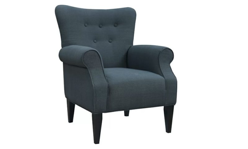 Button Tufted Armchair - Image 2