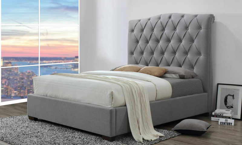 Shannon Upholstered Platform Bed - Image 2