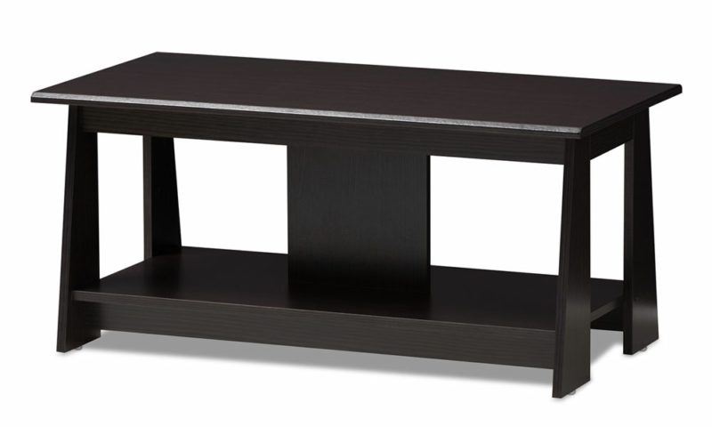 Feldt Ply Wood Coffee Table with Storage - Image 2