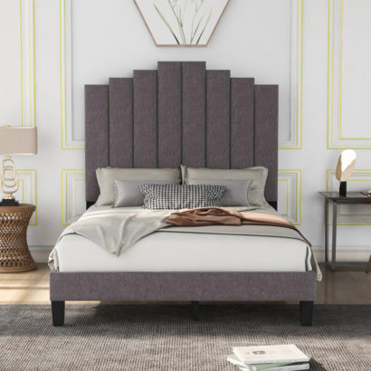 Evonne Ply Wood Platform Bed - Image 3