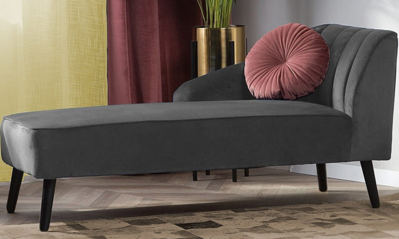 Alia Velvet Chaise Longue - Image 5