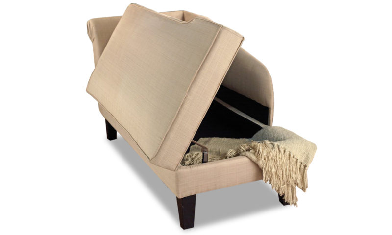 Chaise Lounge with Storage Compartment - Image 5