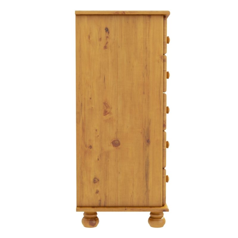 Tall 6 Drawer Chest in Pine - Image 5