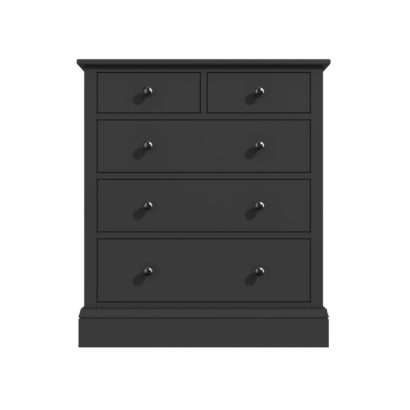 Grey Chest of 5 Drawer's - Image 4