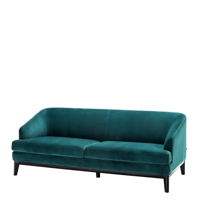 Sofa 'Monterey' - Savona sea green velvet - Image 2