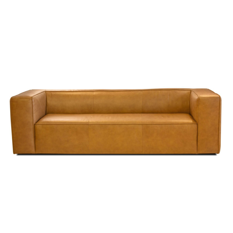 Amerson Faux Leather Sofa - Image 3