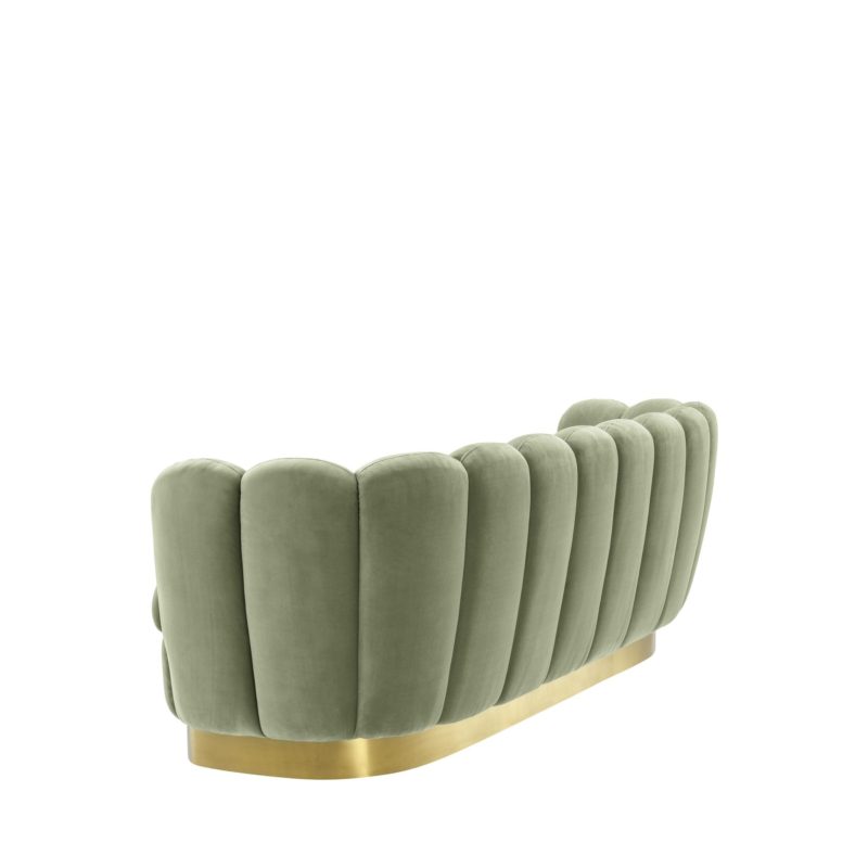 Sofa 'Mirage' - Pistache Green Velvet - Image 7