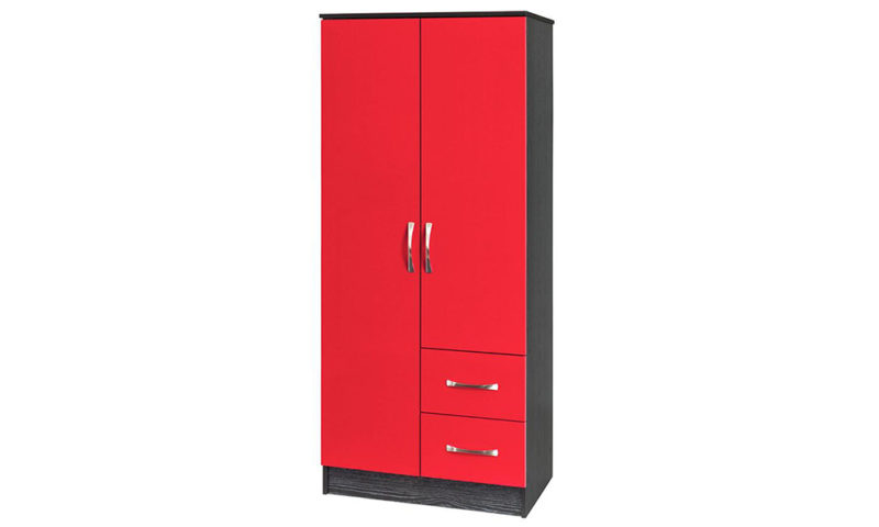 Combi 2 Drawer and 2 Door Wardrobe - Image 3