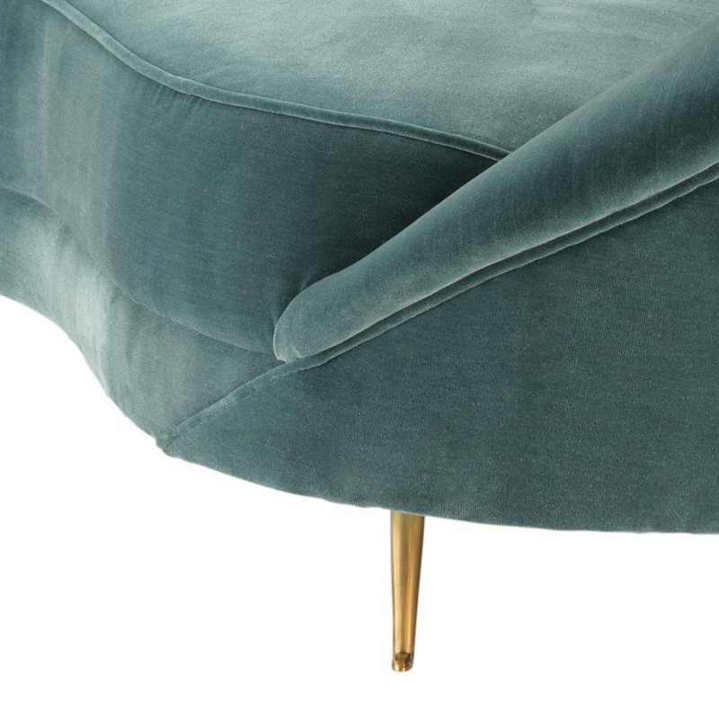 Provocateur Sofa in Cameron Deep Turquoise - Image 3