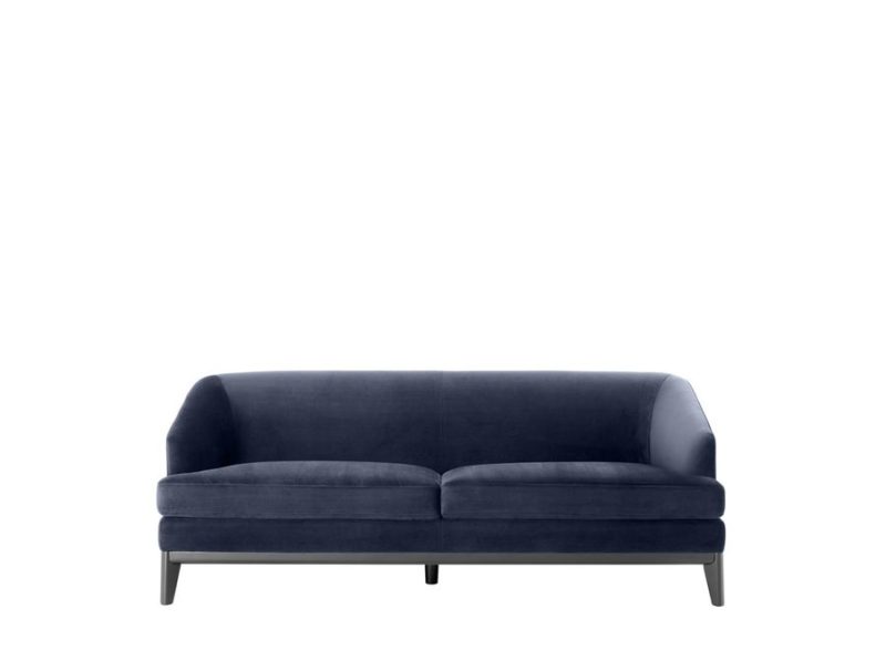 Monterey Sofa - Savona Midnight Blue Velvet - Image 3