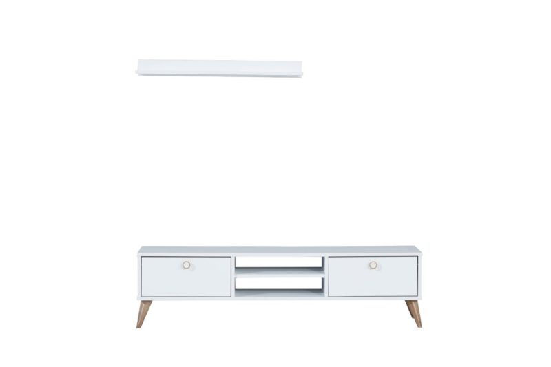 Contemporary TV Unit With Drawer's - Image 4