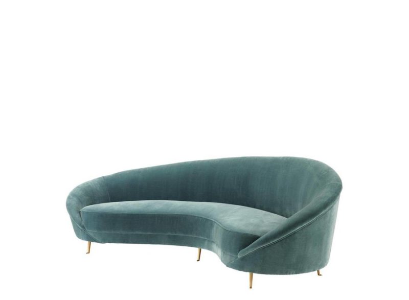 Provocateur Sofa in Cameron Deep Turquoise - Image 5