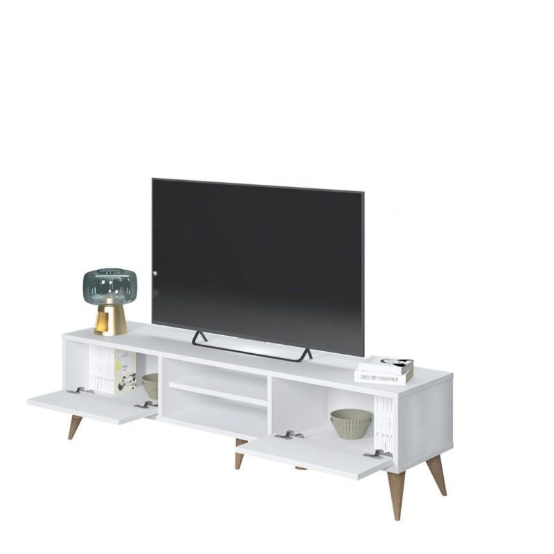 Contemporary TV Unit With Drawer's - Image 5