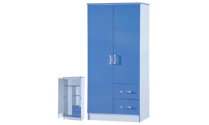 Combi 2 Drawer and 2 Door Wardrobe - Image 6