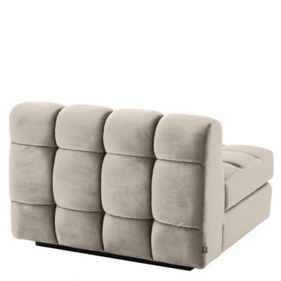 Sofa 'Dean' - Middle - Savona Greige Velvet - Image 6