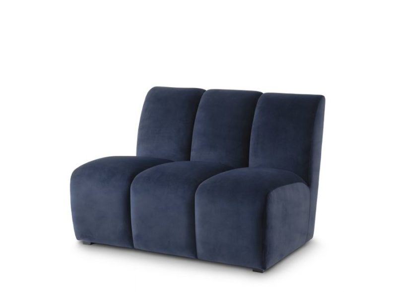 Sofa Lando - Savona Midnight Blue Velvet - Image 6