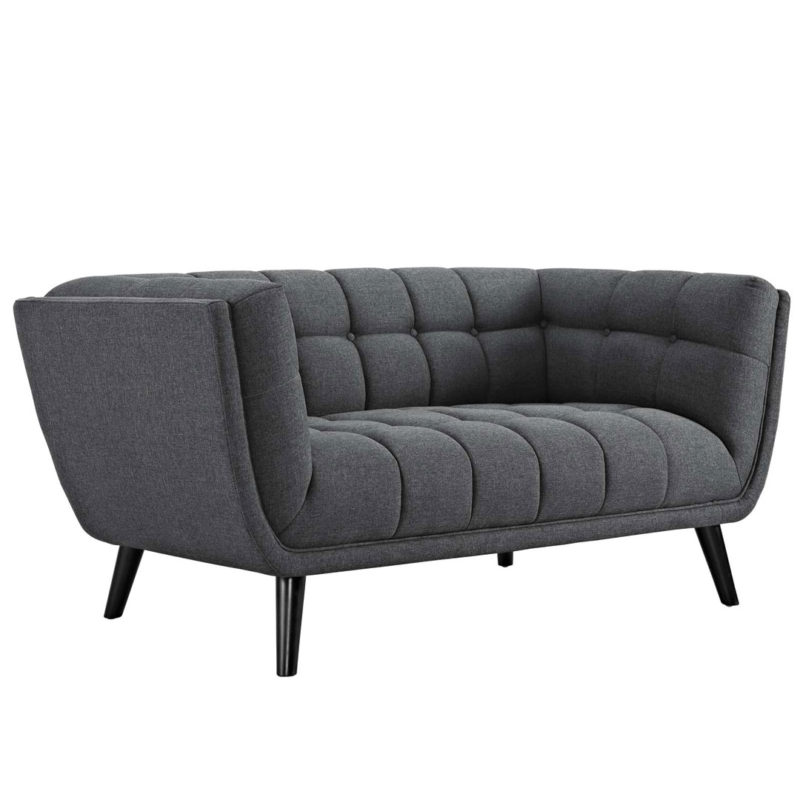 Bestow Upholstered Fabric Loveseat - Image 8