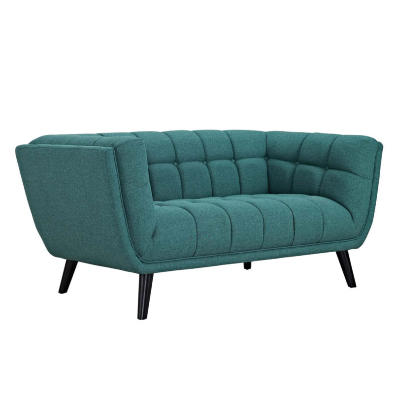 Bestow Upholstered Fabric Loveseat - Image 3