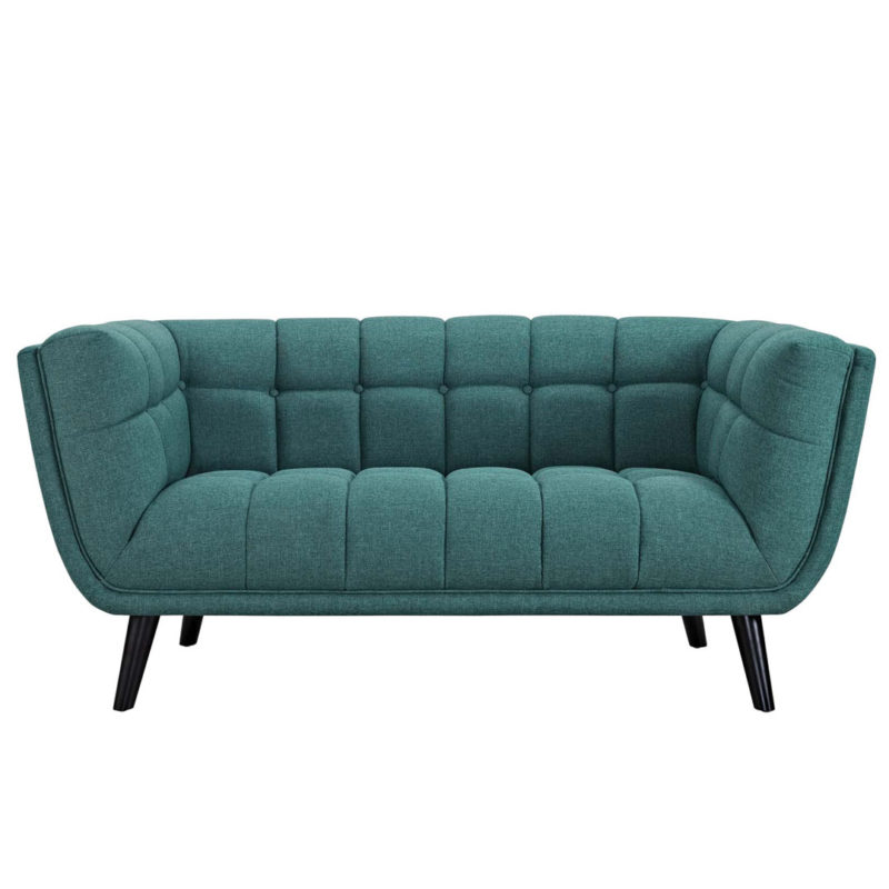 Bestow Upholstered Fabric Loveseat - Image 11