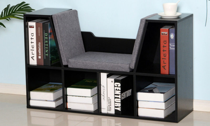 Bookcase Storage Reading Seat Unit Kids - Image 3