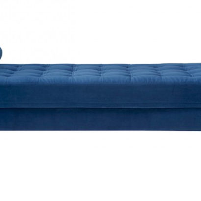 Alia Velvet Ottoman - Image 2
