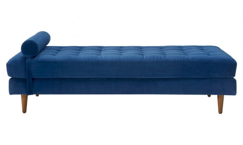 Alia Velvet Ottoman - Image 2