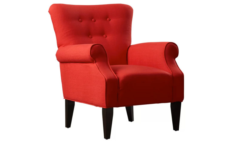 Button Back Armchair - Image 6