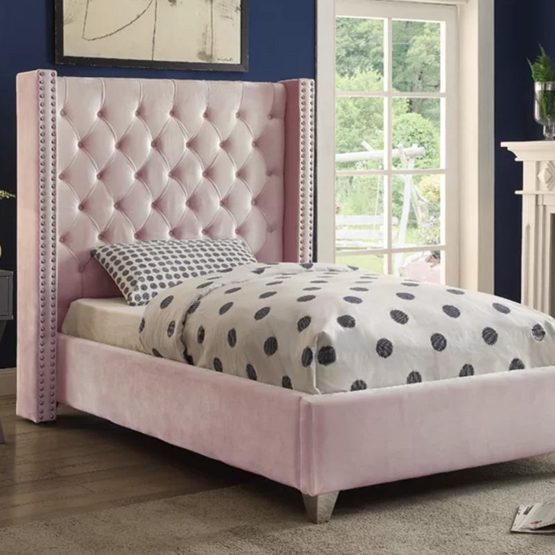 Jennie Tufted Upholstered Platform Bed - Image 5