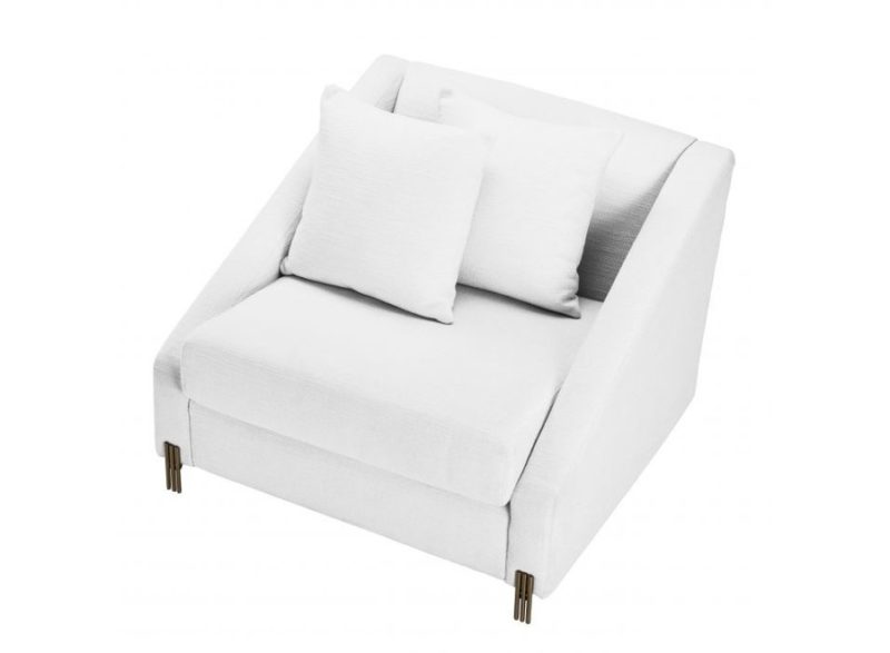 Armchair Candice - Avalon white - Image 4