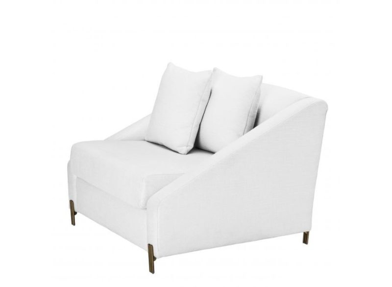 Armchair Candice - Avalon white - Image 7