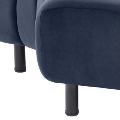 Hillman Corner Sofa - Savona Midnight Blue - Image 6