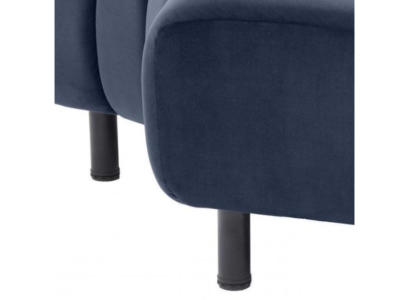 Hillman Corner Sofa - Savona Midnight Blue - Image 6