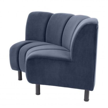 Hillman Corner Sofa - Savona Midnight Blue - Image 2