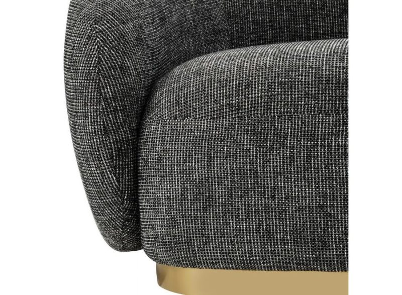 Brice Sofa - Rocat black - Image 2