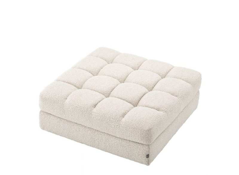 Sofa 'Dean' - Ottoman - Bouclé cream - Image 2