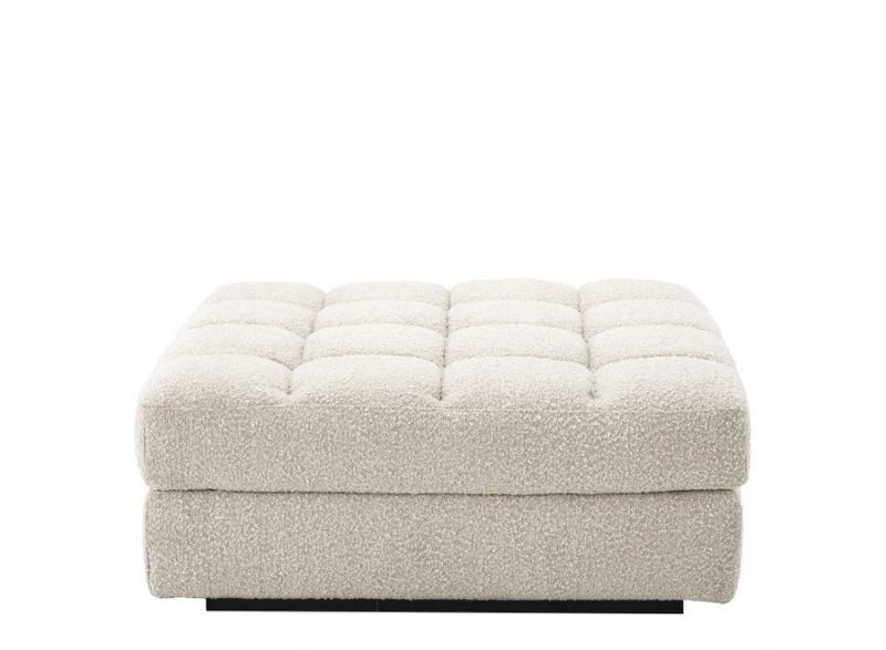 Sofa 'Dean' - Ottoman - Bouclé cream - Image 5