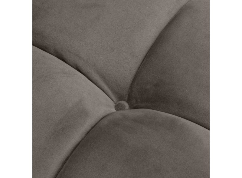 Sofa ‘Sienna' Savona grey velvet - Image 2