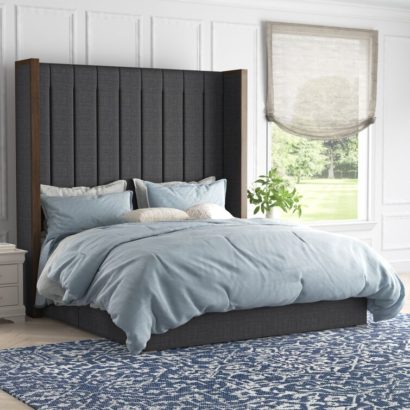 Grasser Upholstered Low Profile Standard Bed - Image 2