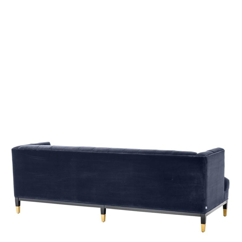 Sofa Castelle Savona Midnight Blue Velvet - Image 5