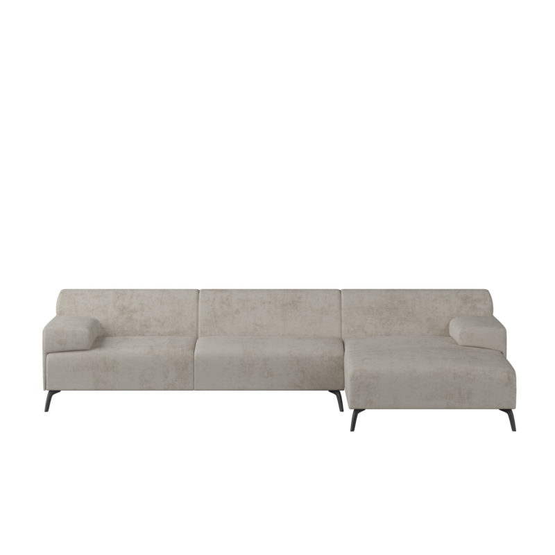 Lounge sofa 'Lugano' - Milton Fabric Beige - Image 4