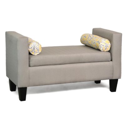 Upholstered Bench Ottoman - Image 4