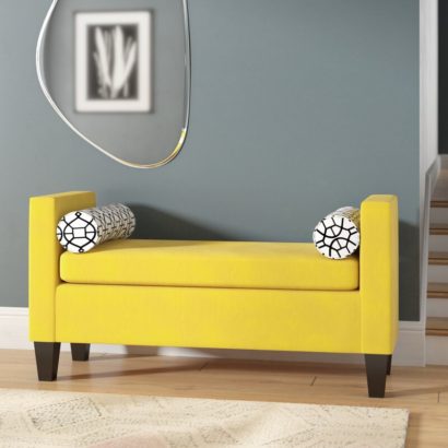 Upholstered Bench Ottoman - Image 3