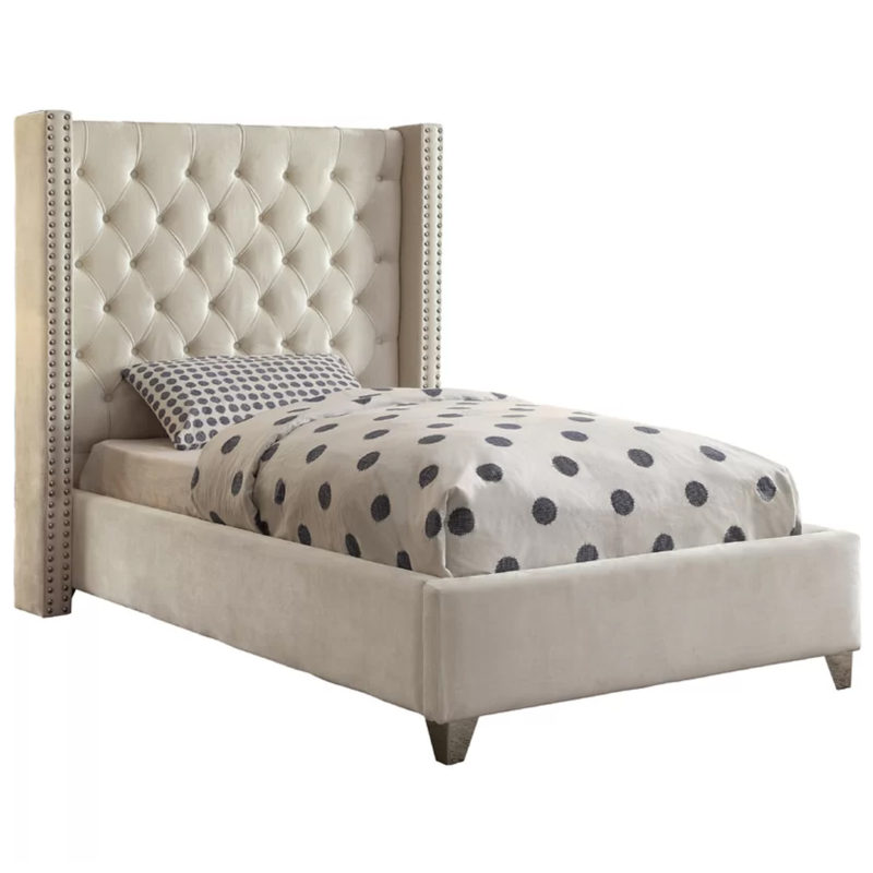 Jennie Tufted Upholstered Platform Bed - Image 2