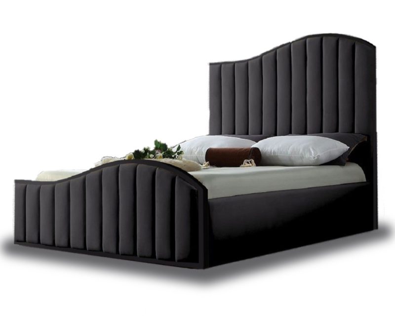 Magnifik Plush Velvet Bed Frame - Image 2