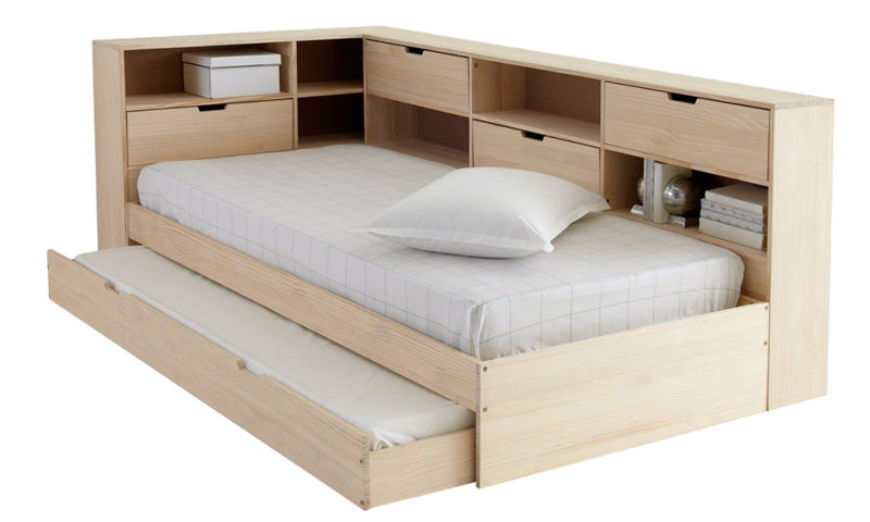 Modern Storage Daybed and Trundle - Image 3